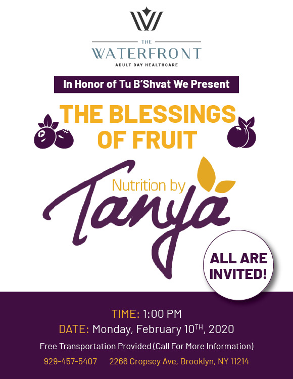 Blessings of the Fruit Event Flyer